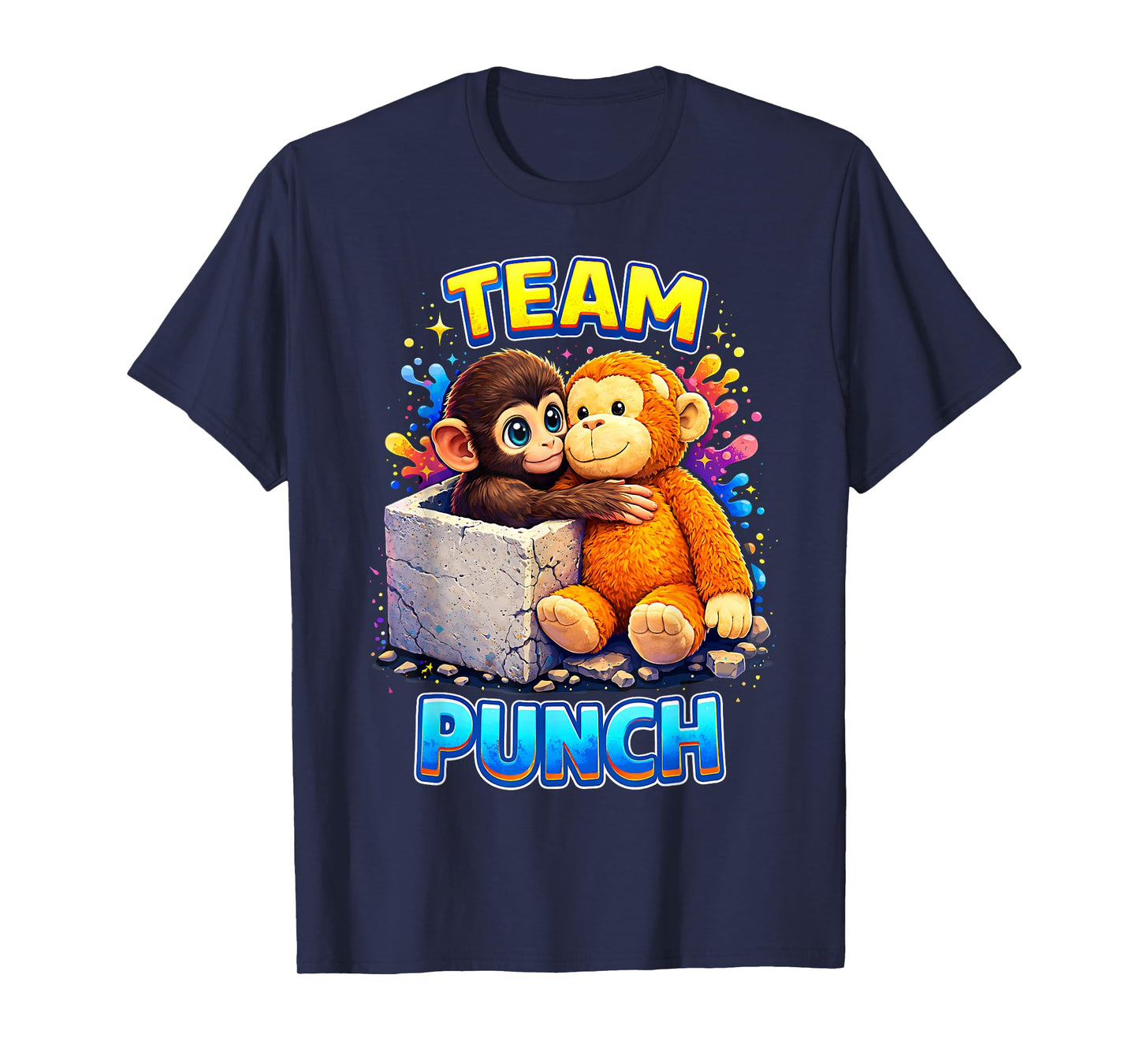 Cute Baby Monkey Named Punch Shirt Punch Monkey Supporter T-Shirt