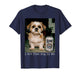 I Got That Dog in Me Funny Shihtzu Smoking Beer Meme T-Shirt