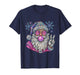 Groovy Glam Santa Bubblegum Christmas T-Shirt
