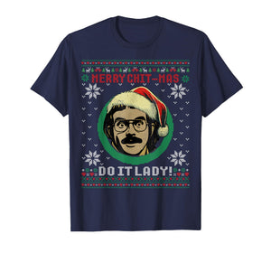 Do It Funny Chit-mas Christmas Santa Hat Ugly Xmas T-Shirt