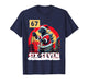 Kaiju Christmas 67 Santazilla Japanese Monster Dinosaur T-Shirt