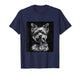 Yorkie Smoking Cigarette Funny Dog Photography Meme T-Shirt