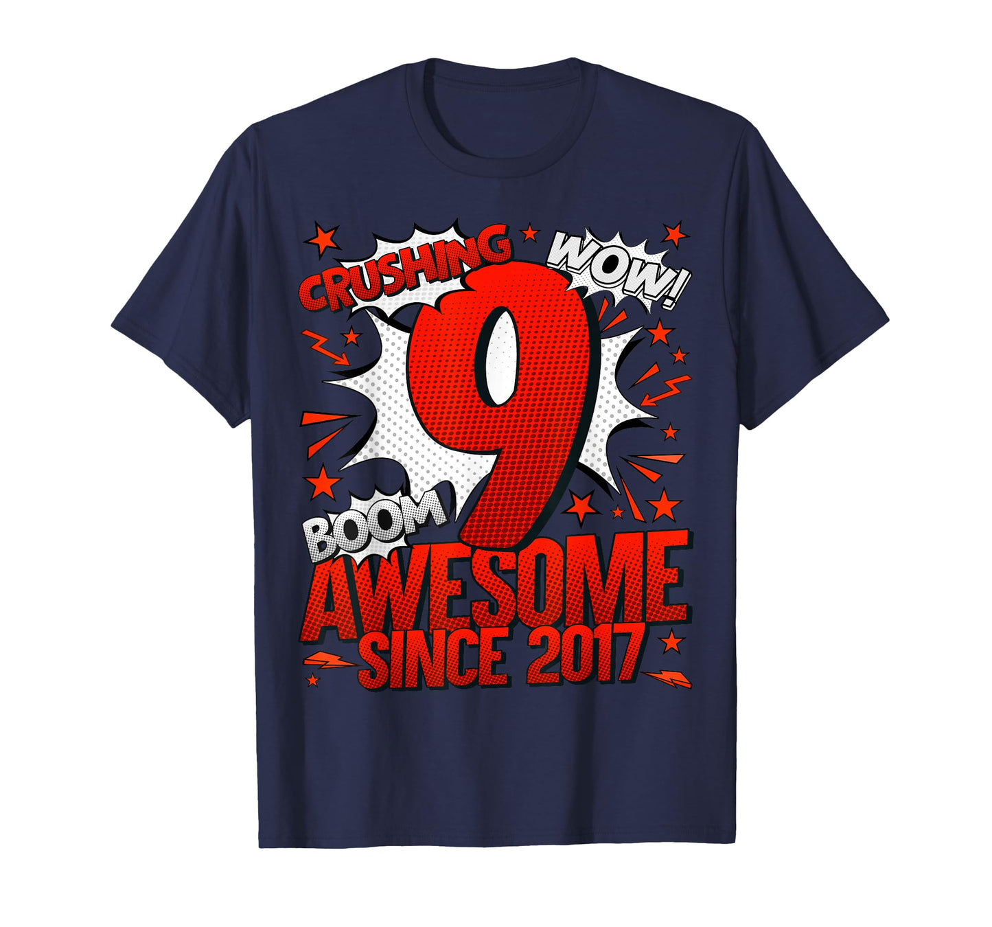 9 Year Old Gifts for Boys 9th Birthday Boy 9 Year Old Boy T-Shirt