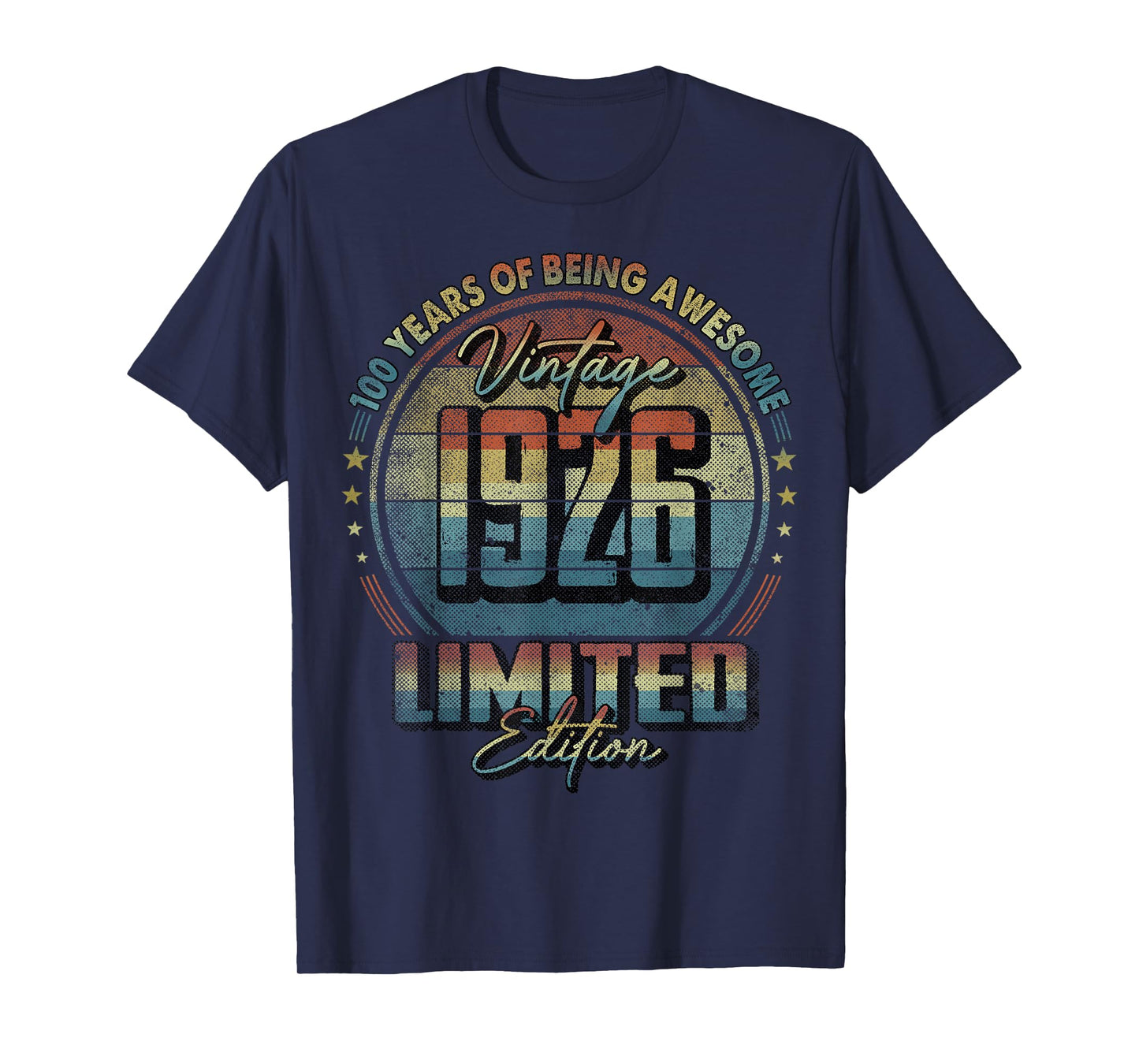 Vintage 1926 Limited Edition 100 Year Old 100th Birthday T-Shirt