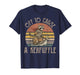 Off to Cause A Kerfuffle Funny Raccoon Meme Humor Men Women T-Shirt