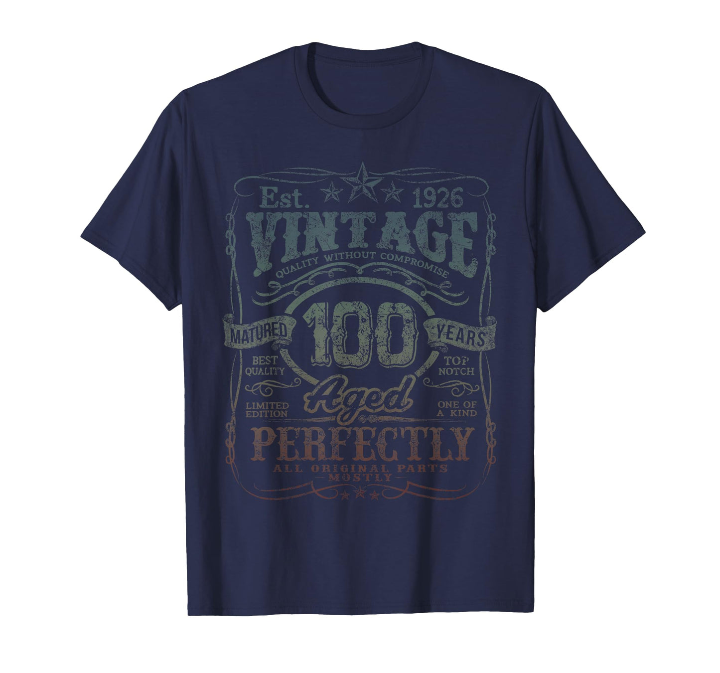 Vintage 1926 Limited Edition 100 Year Old 100th Birthday T-Shirt