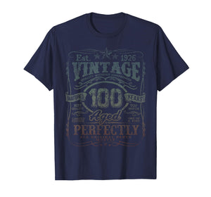 Vintage 1926 Limited Edition 100 Year Old 100th Birthday T-Shirt
