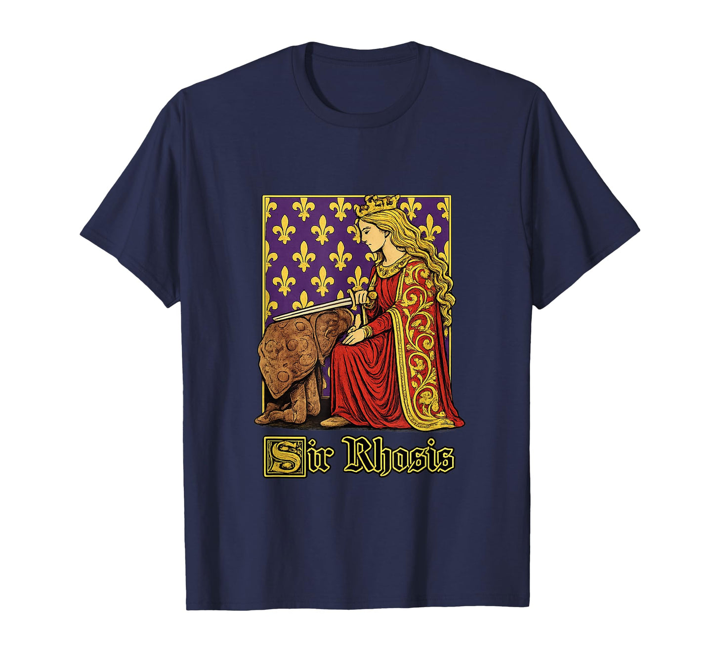 Sir Rhosis Funny Gen Z Brainrot Meme Raunchy Humor Slang Gag T-Shirt