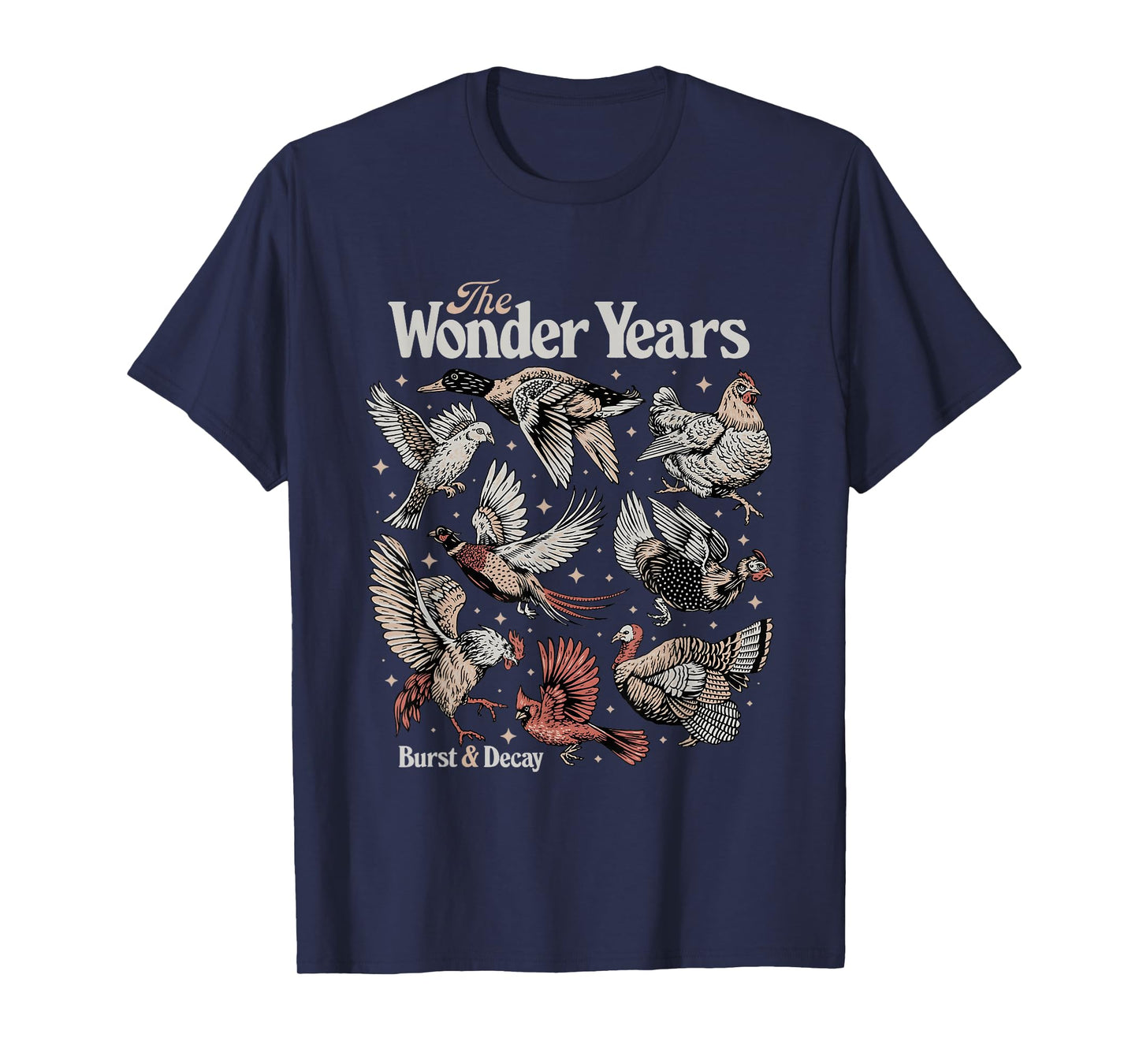 The Wonder Years Bird Collage T-Shirt