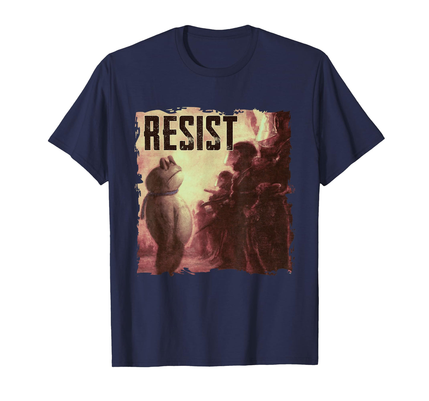 Resist Frog Protest Art Portland Activist Social Justice T-Shirt