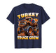 Turkey Truck Crew Monster Truck Thanksgiving Boys T-Shirt