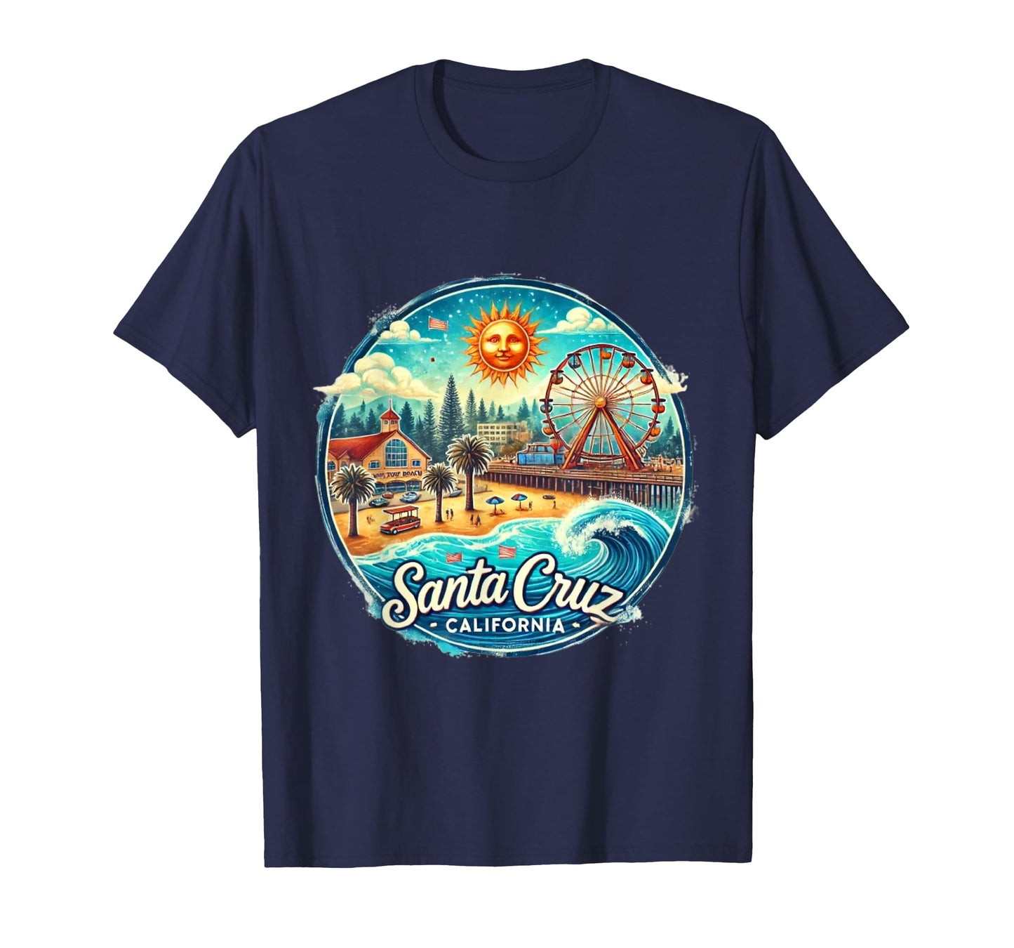 Santa Cruz CA California T-Shirt