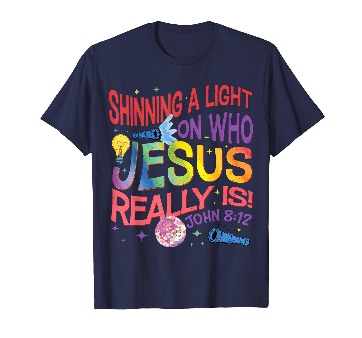 Jesus Light of The World Illumination Station VBS 2026 T-Shirt