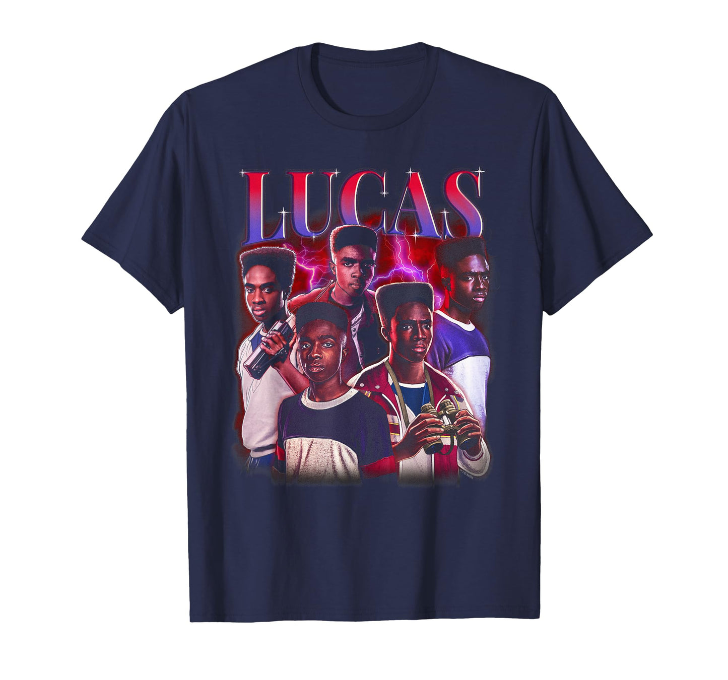 Stranger Things Lucas Heartthrob Officially Licensed T-Shirt