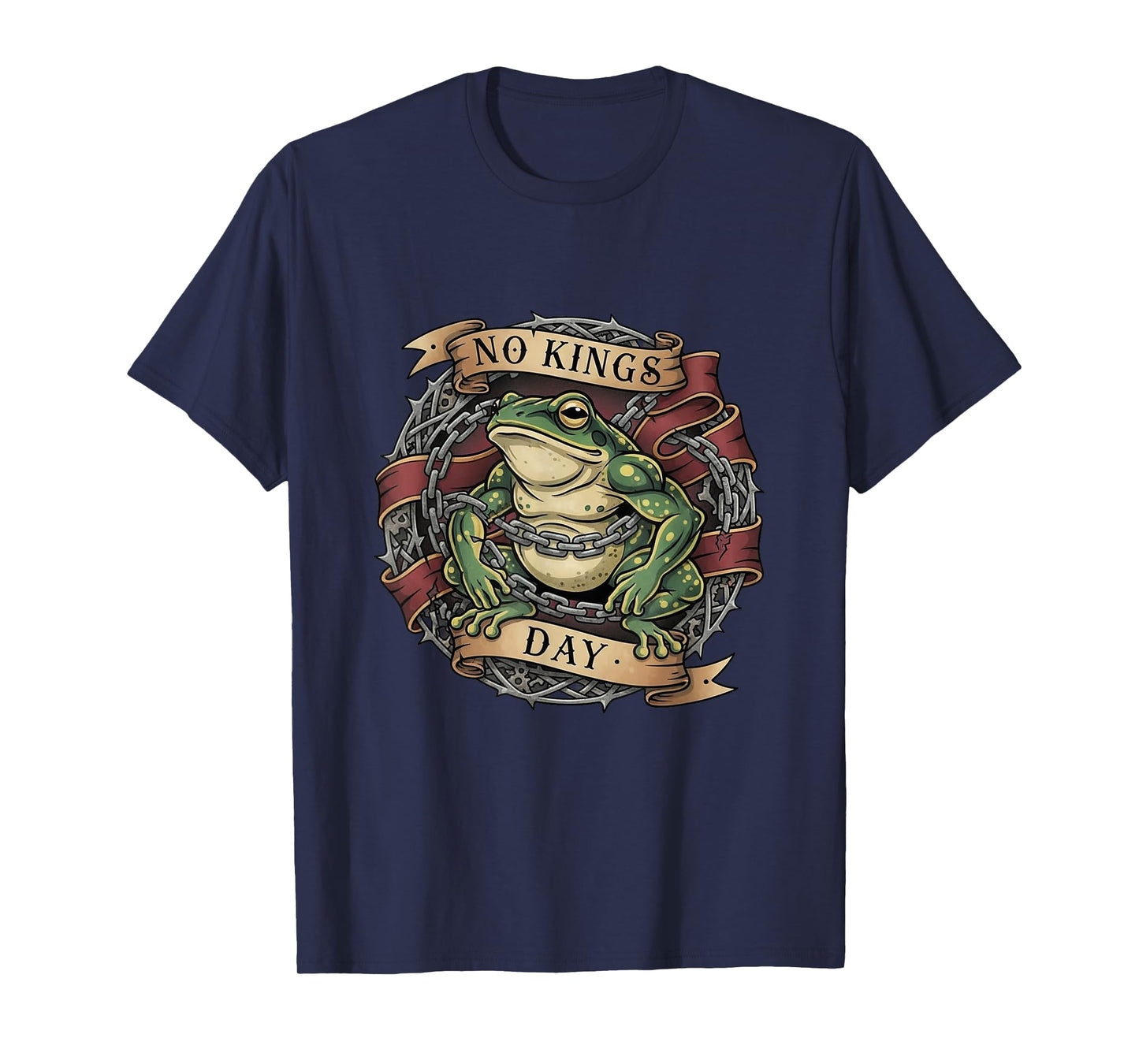 No Kings Day Portland Shirt Frog Protest T-Shirt