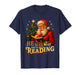 He Sees What You’ve Been Reading Santa Book Lover Christmas T-Shirt