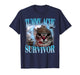 Tummy Ache Survivor Shirt Funny Meme Shirt Funny Cat Humor T-Shirt