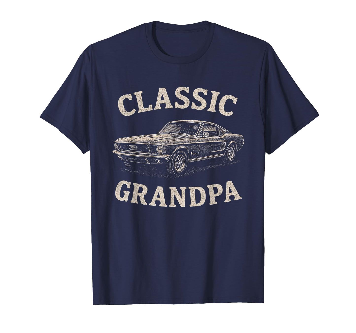 Classic Grandpa Vintage auto Mood wear for Muscle Fans T-Shirt