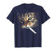 Funny Cat Smoking Christmas Xmas Humor Men Women Gifts T-Shirt