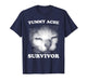 I Survived Today's Tummy Ache Survivor Funny Cat Meme T-Shirt