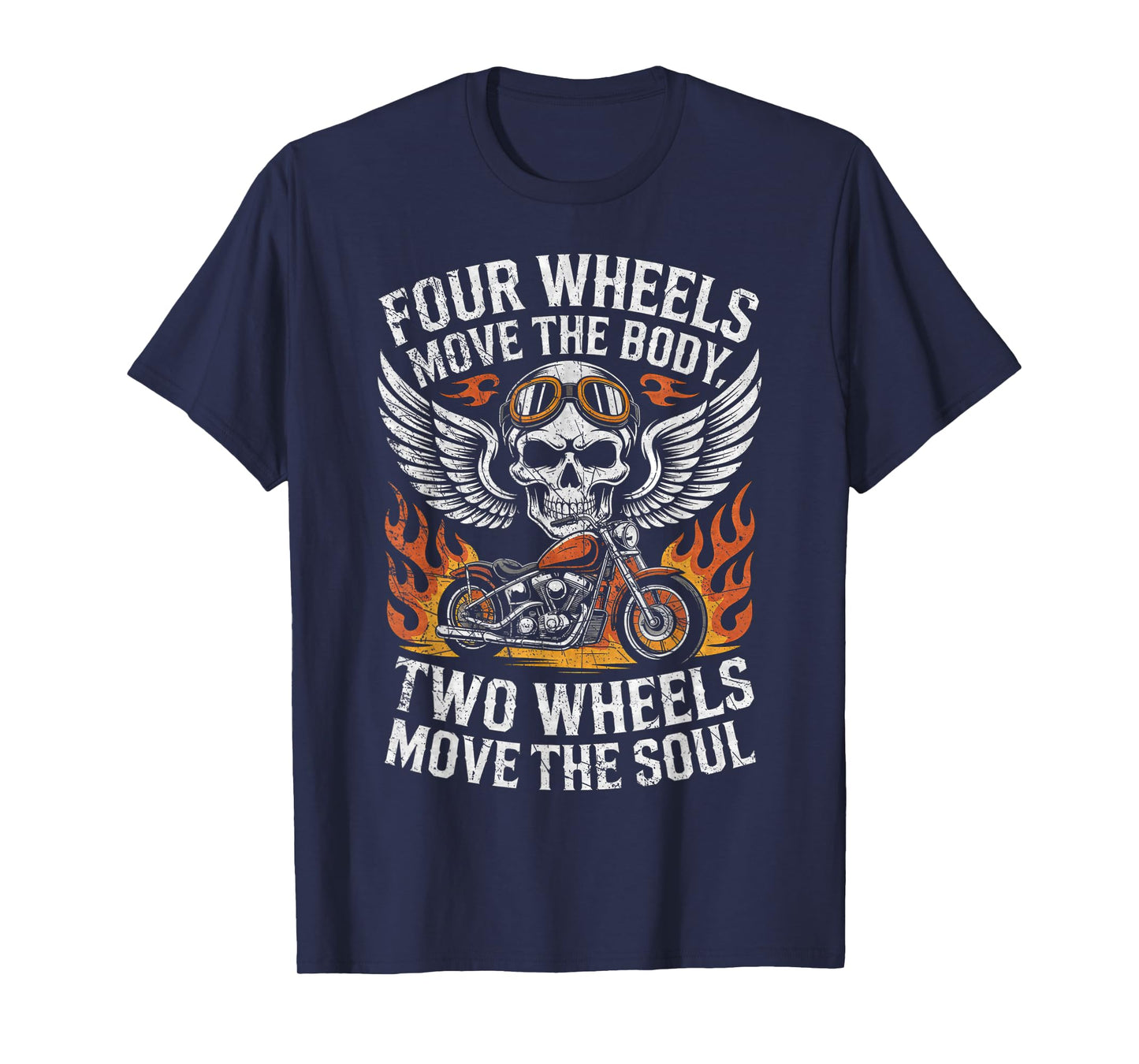 Motorbike Motorcyclist Biker Chopper Bike Motorcycles T-Shirt