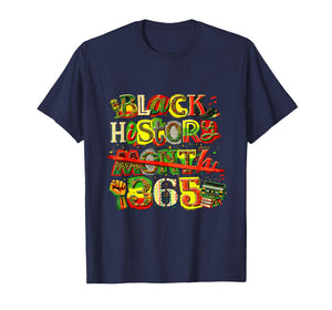 Black History Month 365 Retro Cultural Pride T-Shirt