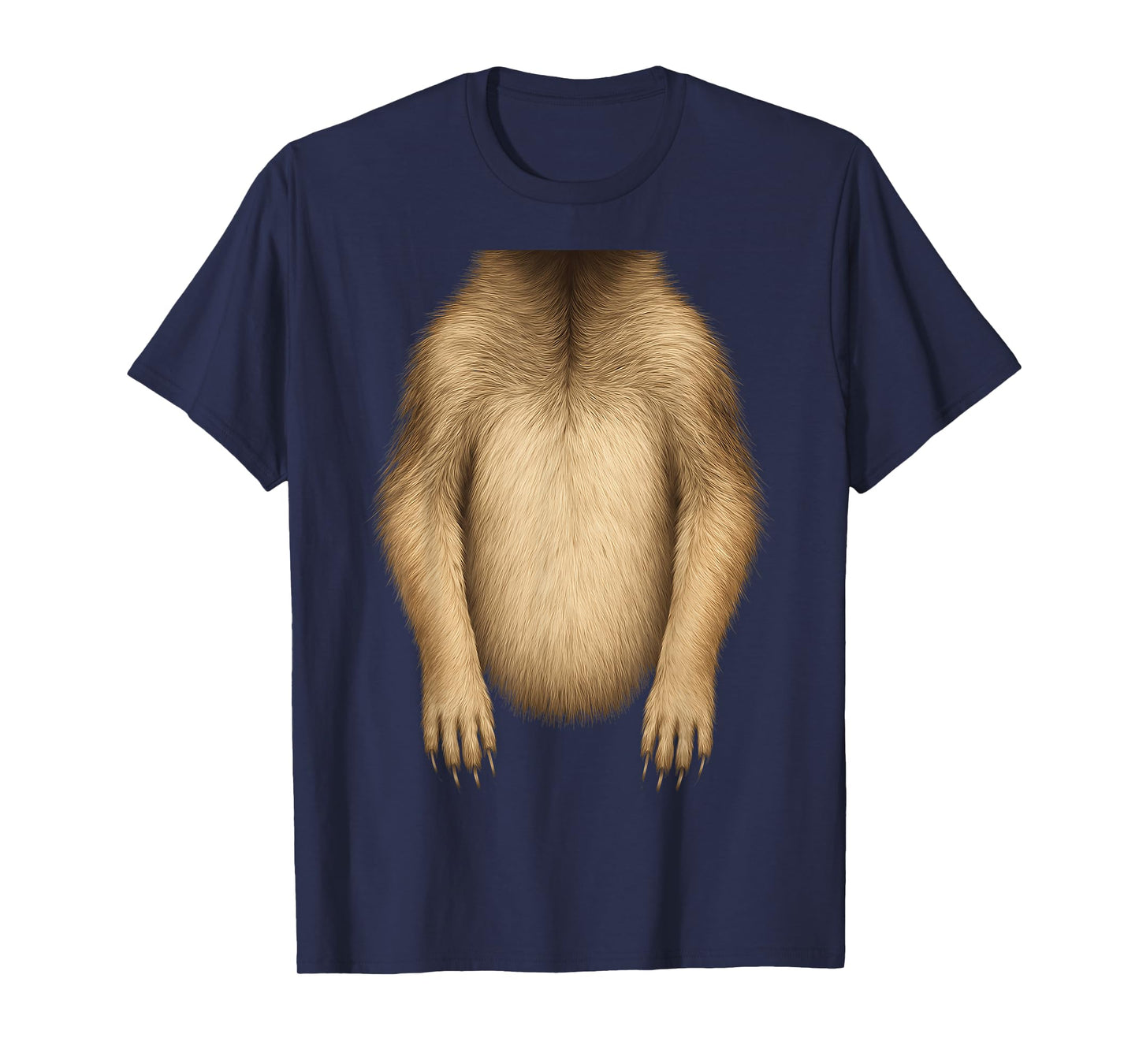Funny Meerkat Costume Fur Print T-Shirt