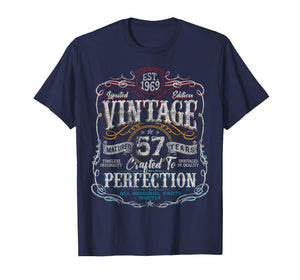 Vintage 1969 Limited Edition Shirt 57 Year Old 57th Birthday T-Shirt