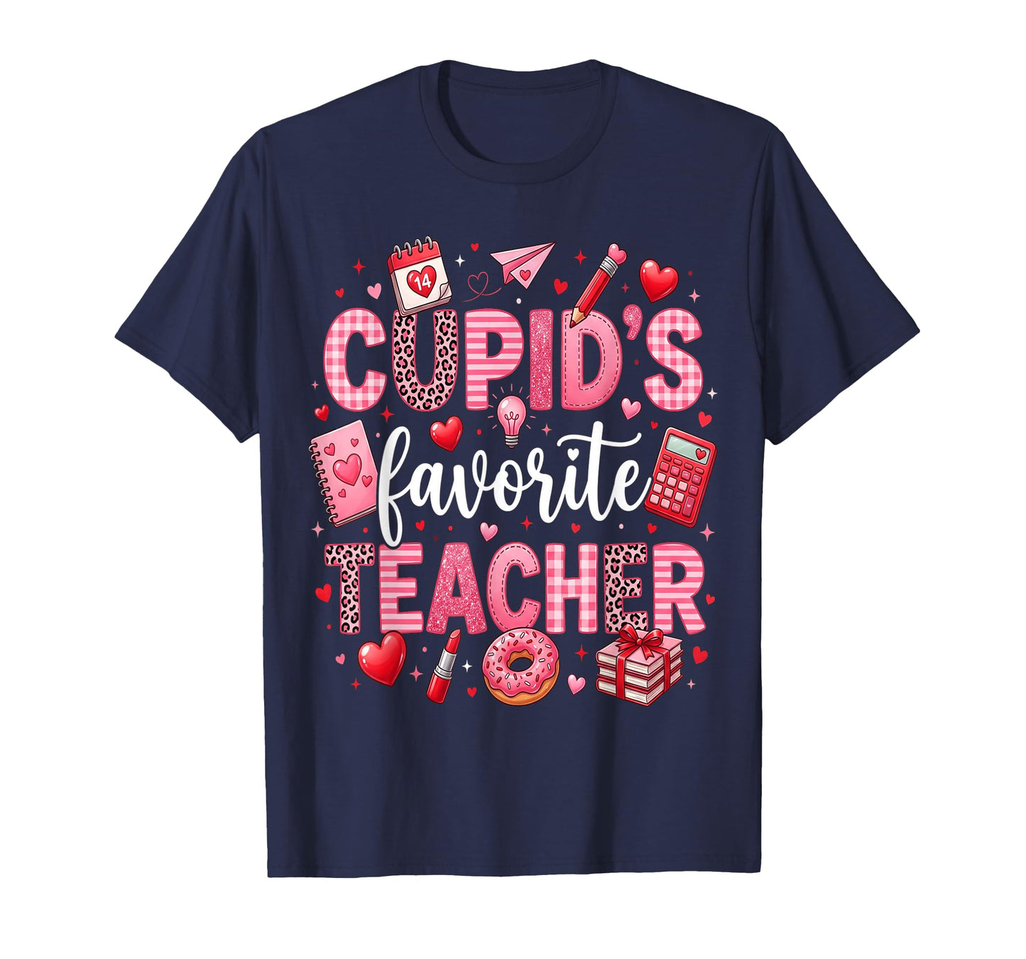 Cupid's Favorite Teacher Valentines Teach T-Shirt