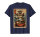 Cute Kawaii Gamer Cat Funny Ramen Retro Japanese Cat Gaming T-Shirt