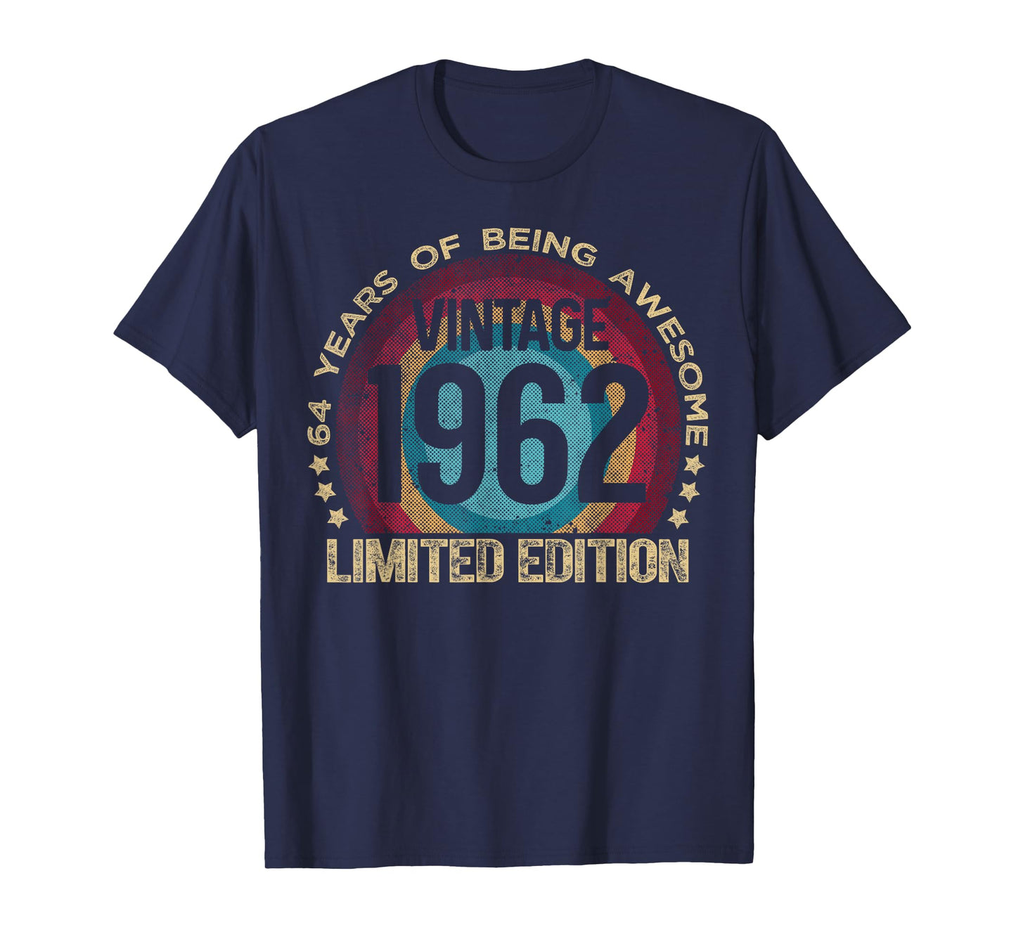 64 Year Old Gifts Vintage 1962 Limited Edition 64th Birthday T-Shirt