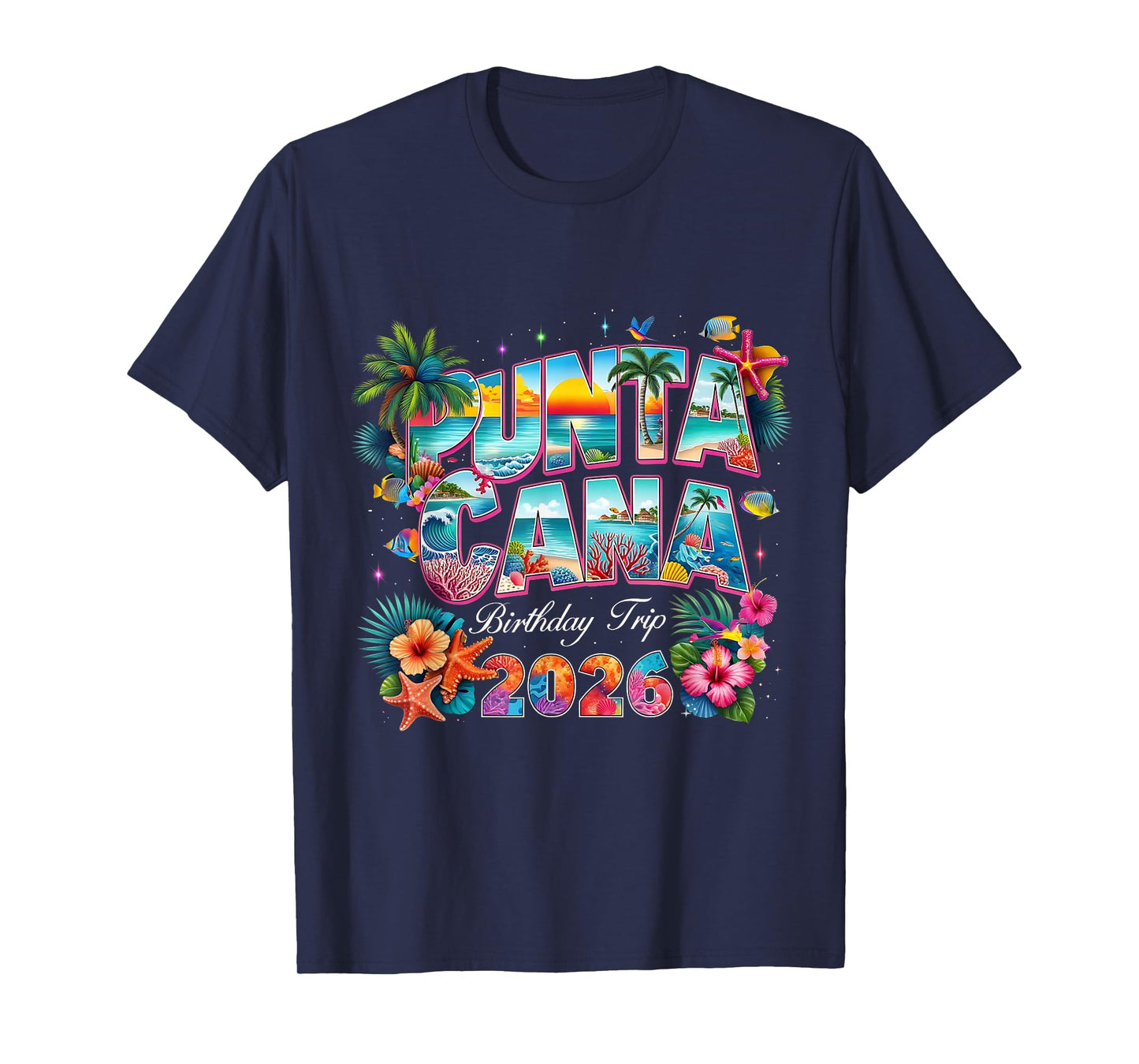 Punta Cana Birthday Trip 2026 Making Memories T-Shirt