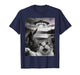 Cat Selfie Alien UFO Bigfoot Funny Cat T-Shirt