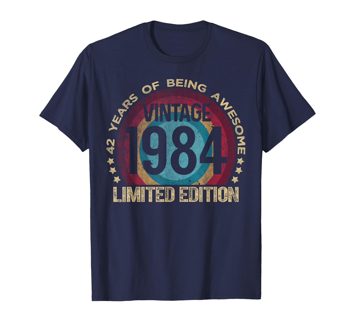 42 Year Old Gifts Vintage 1984 Limited Edition 42nd Birthday T-Shirt