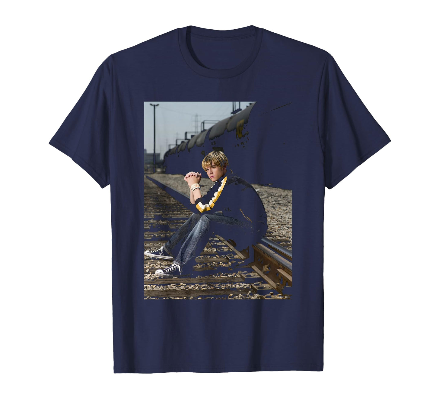 Jesse McCartney Beautiful Soul Singer by Michael Grecco T-Shirt