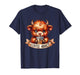 Cute Highland Cow Coffee Addict Coffee Lovers Men Women T-Shirt