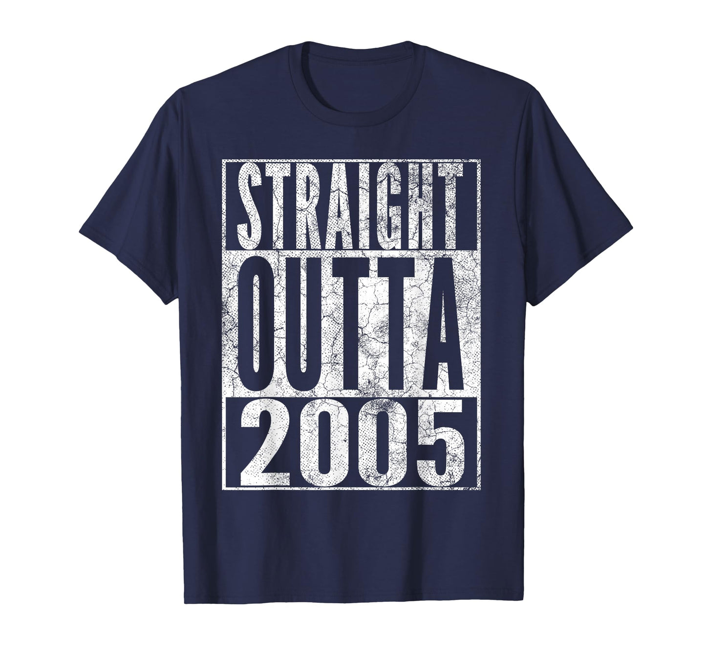 Vintage 2005 21st Birthday 21 Years Old Retro Men Women T-Shirt