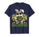 Egg Hunter Cute Rabbit Peace Sign Camo Easter Bunny Men T-Shirt