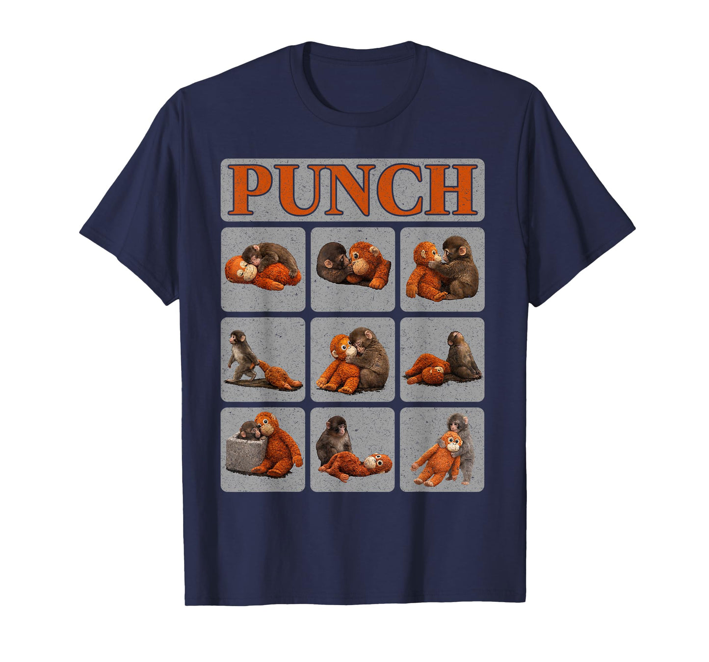 Cute Baby Monkey Named Punch Shirt Punch Monkey Supporter T-Shirt