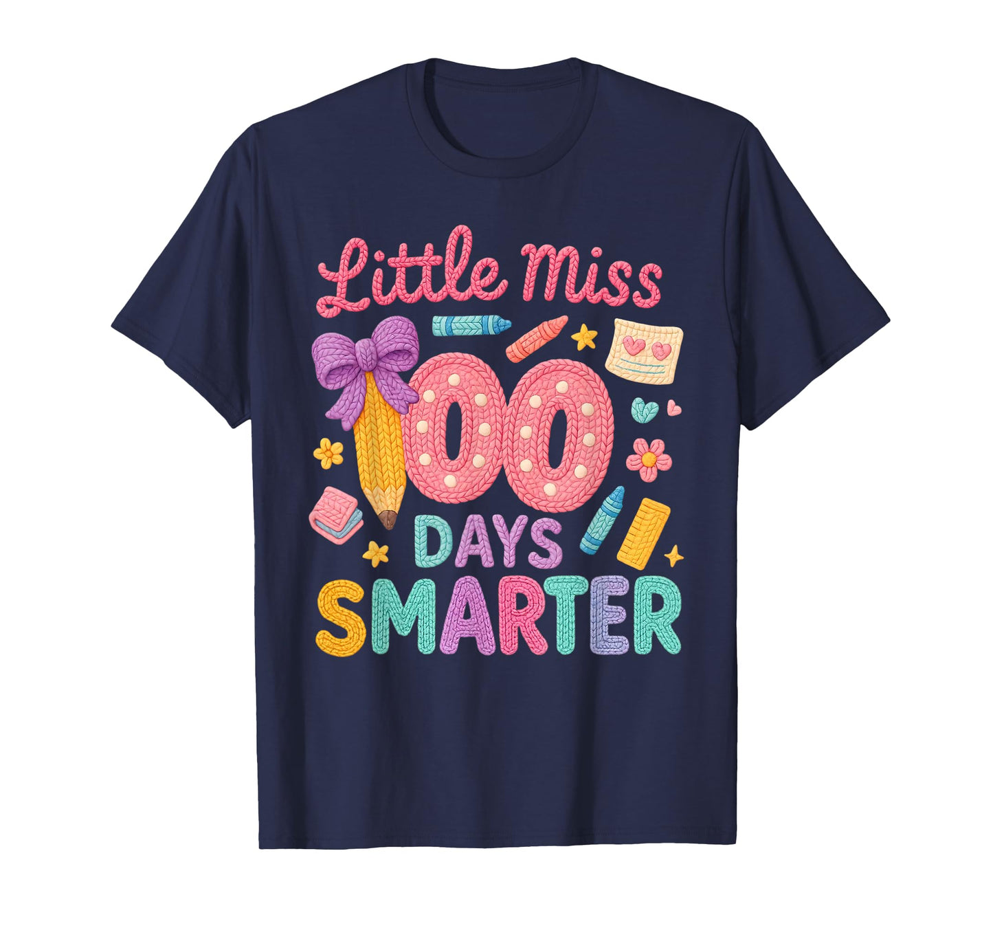 Funny 100 Days of School Teacher Student Kids 100th Day T-Shirt