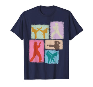 Taekwondo Practitioner Collage Women Kids Coach Youth Girl T-Shirt