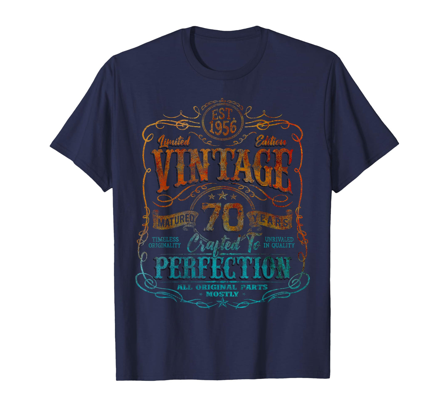 Vintage 1956 Limited Edition Shirt 70 Year Old 70th Birthday T-Shirt