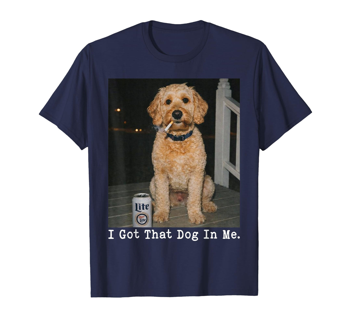 I Got That Dog in Me Funny Golden Doodle Meme Doodle Mom T-Shirt