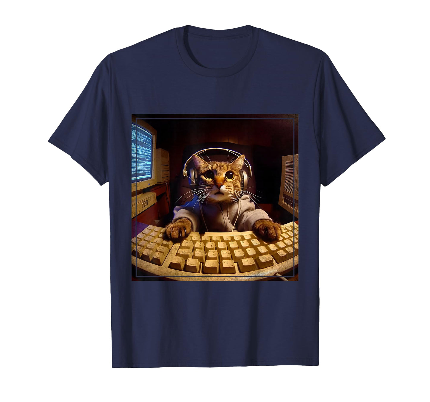 Trust Me I’m A Hacker Funny Cat Meme Quote T-Shirt
