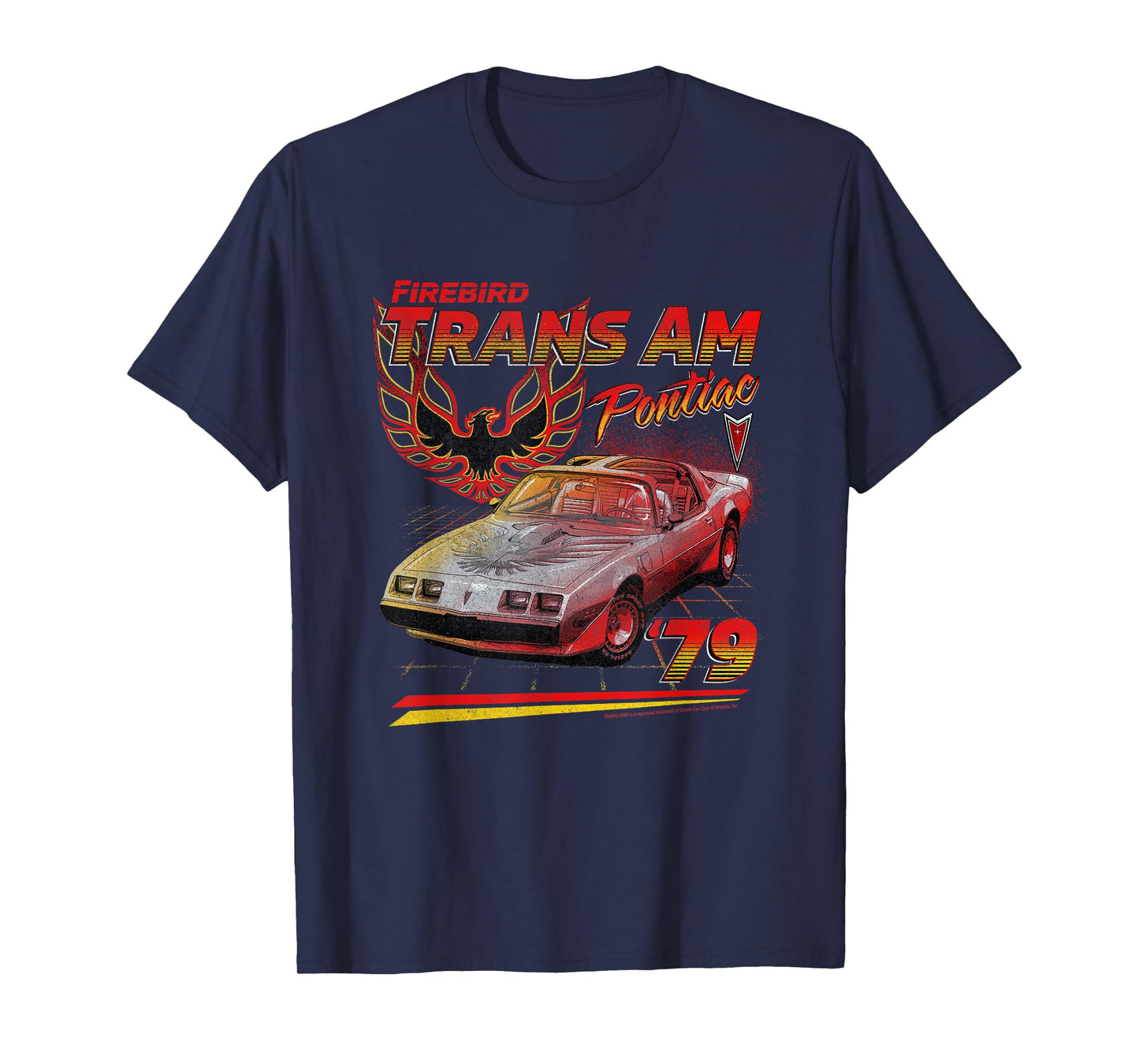 Trans Am Pontiac Firebird 1979 Retro Muscle Car Design T-Shirt