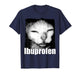 Ibuprofen Cat Meme Weird Funny Cat Meme Cringe Ugly Feline T-Shirt