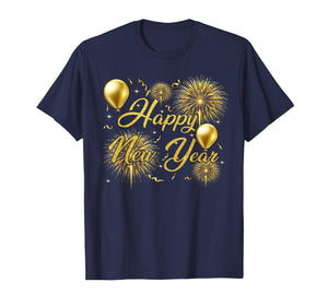 Happy New Year Eve Party 2026 Family Matching Costume T-Shirt