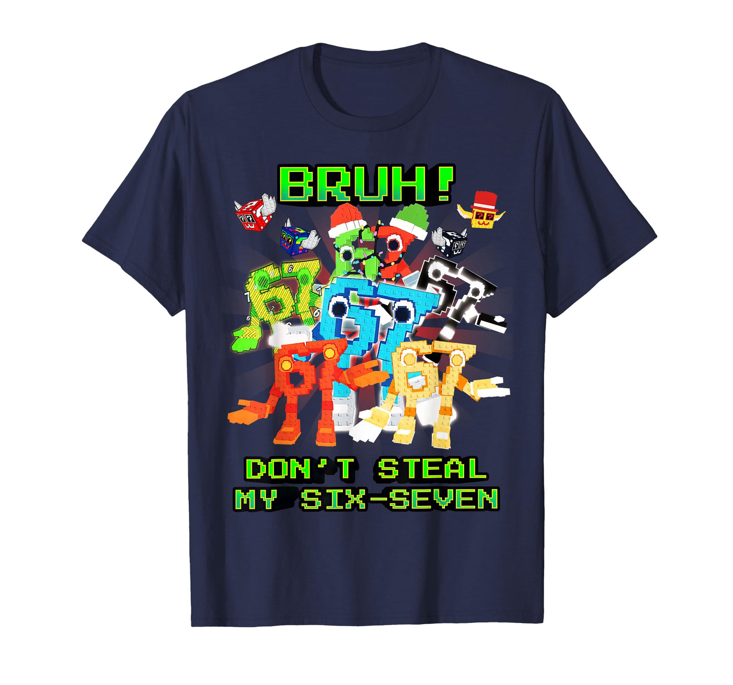 Bruh Don't Steal My 67 Six Seven Brainrot Meme Kids Teens T-Shirt