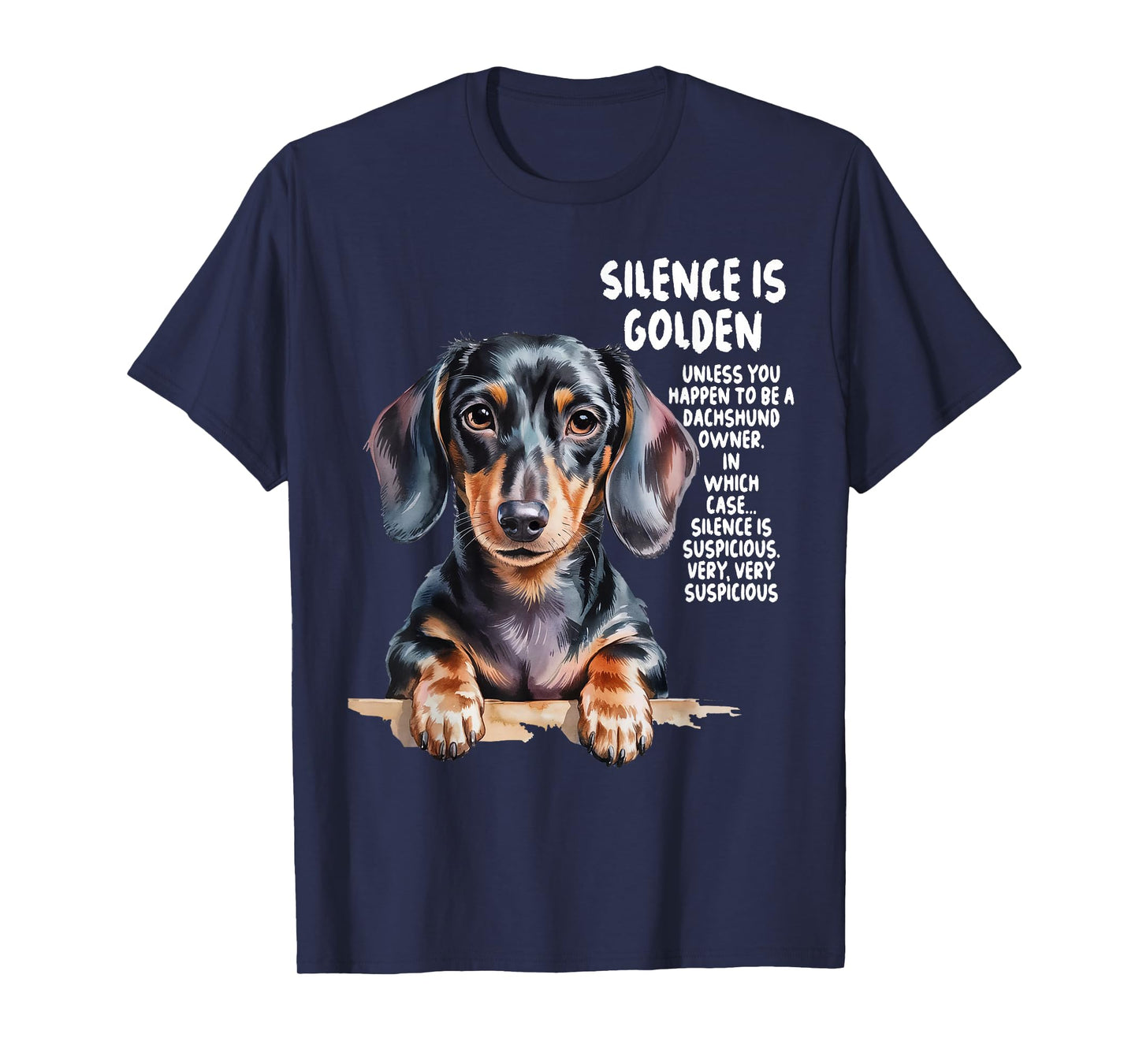 Dachshund Ideas for Men & Novelty Miniature Sausage Dog T-Shirt