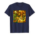 Funny Gambling Cat Raccoon Alien Bigfoot Selfie Art Casino T-Shirt